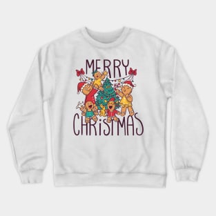 Gingerbread Cookies Christmas Crewneck Sweatshirt